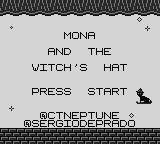Mona And The Witch Hat (Homebrew) — Title screen